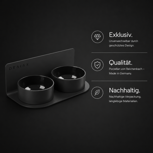 ElegantFeed in Muro black Materialien